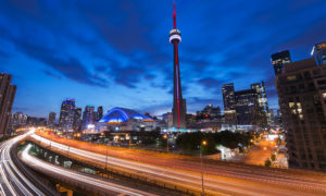 CN Tower + Rogers Centre / Toronto 